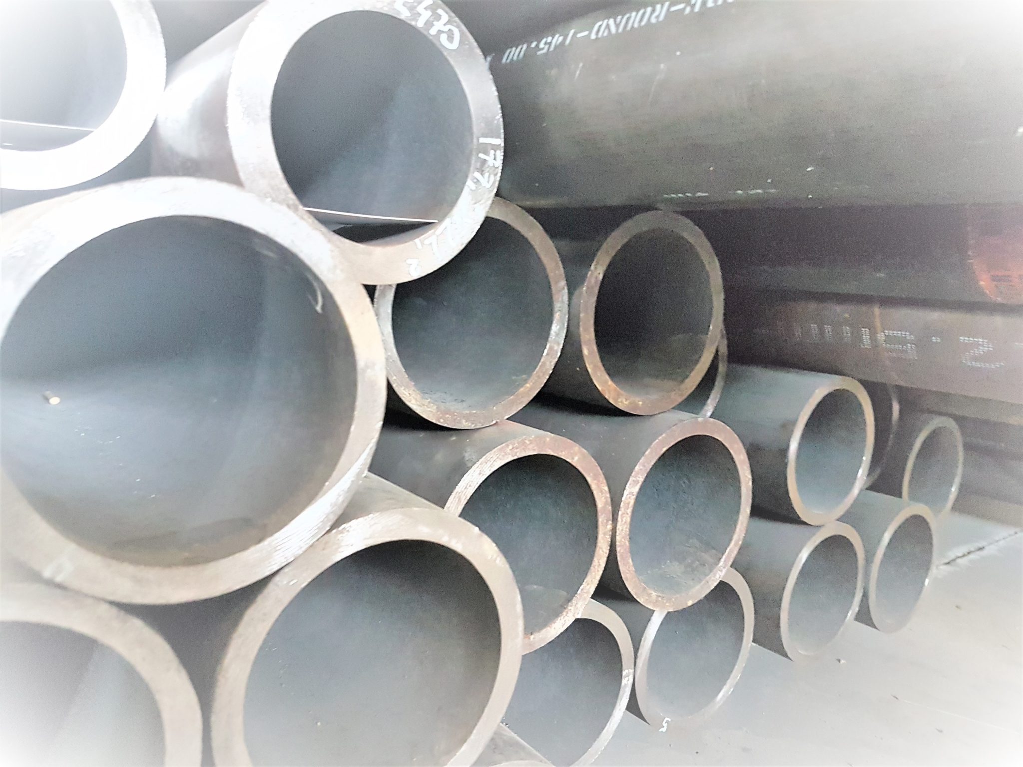 Tubo D'acciaio 1 Pezzo, Lunghezza 600 Mm, Diametro Esterno 25 Mm, Tubo Dritto Senza Saldatura(25x4mm